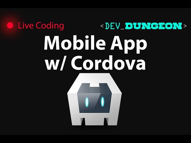 Live Coding: Mobile App with Cordova (GPS tool)