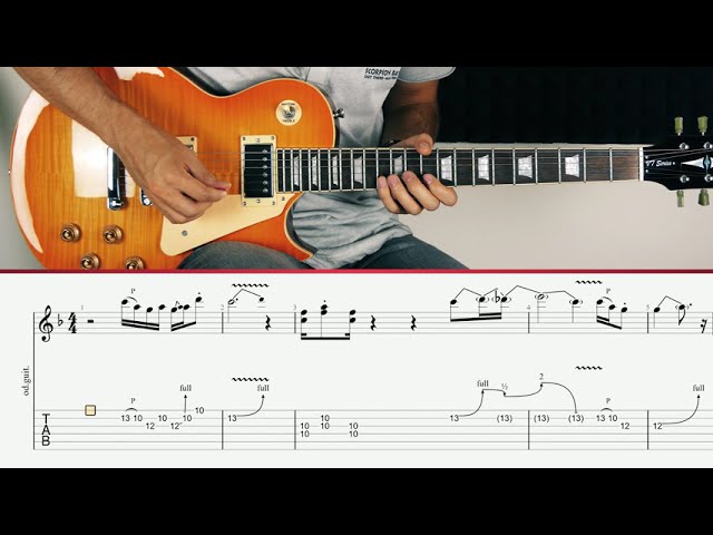 Pink Floyd - Another Brick In The Wall Part II - Solo (Guitar Tutorial)