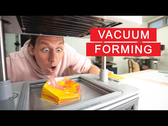 Using Vacuum Forming to Make Coaster and More out of Jesmonite