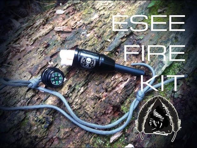 Black Scout Reviews - ESEE Fire Kit