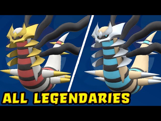 Pokémon Scarlet & Violet - All Legendary Pokemon (Shiny vs Normal)