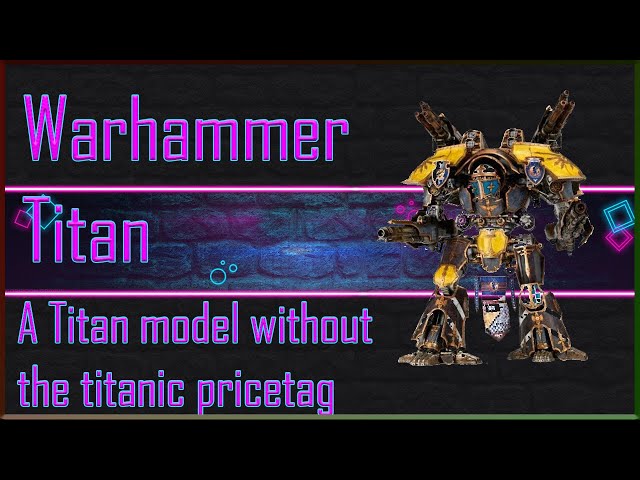 Warhammer Warlord Titan - 3d printed model