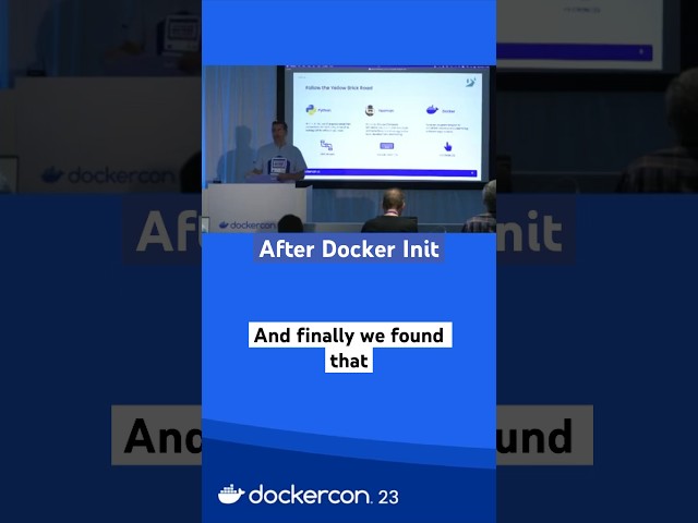 Before and After Docker Init #docker #dockerinit #devops