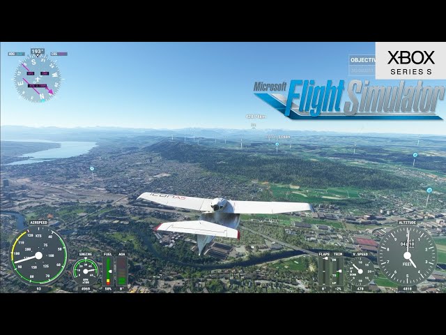 Microsoft Flight Simulator 2020 - Xbox Series S Gameplay | 1080p 30fps