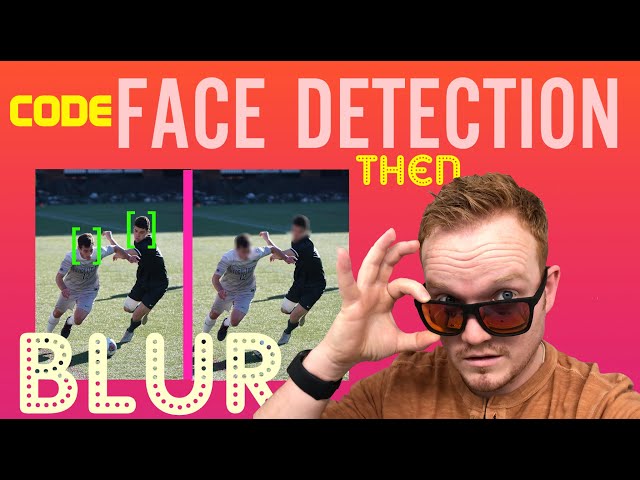 OpenCV Python Tutorial Face Recognition Face Blur | Blur out everyone's face in a live video!