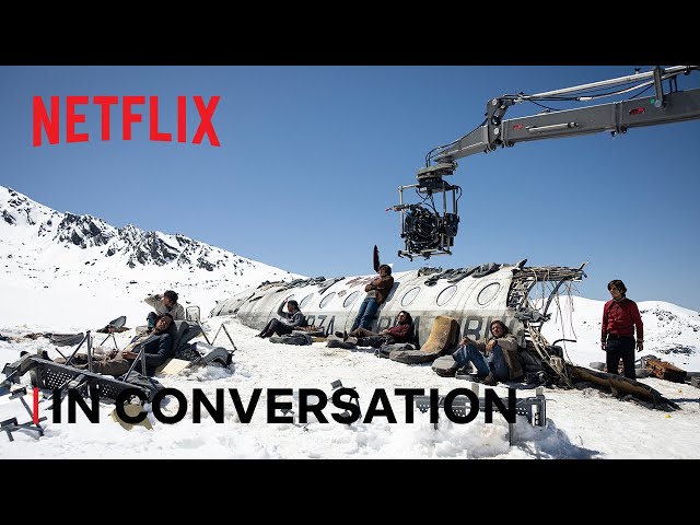 J.A. Bayona and Tom Holland on Society of the Snow | Netflix