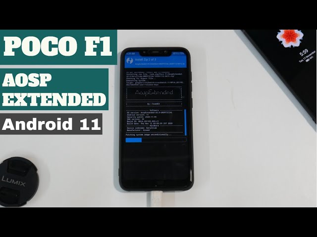 POCO F1 | AOSP Extended 8.0 | Android 11 | Smooth With New Features | Android 11 Stable Rom