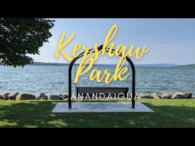 Kershaw Park & The Canandaigua City Pier on Canandaigua Lake