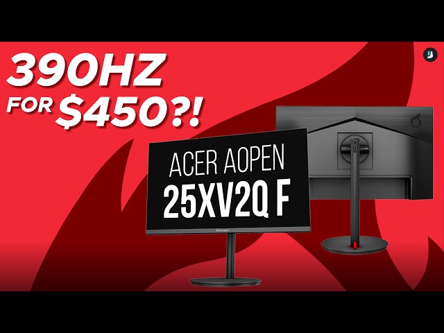 THE BEST 360Hz+ Monitor - Acer Nitro/Aopen 390Hz