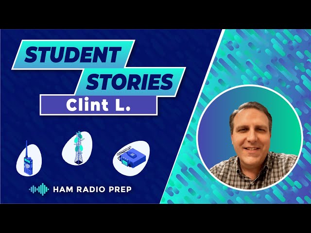 Clint studied with Ham Radio Prep for four hours and passed his exam!
