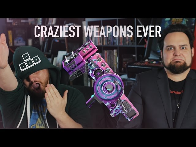 The Craziest Weapons Ever In PC Gaming | WASD 0019