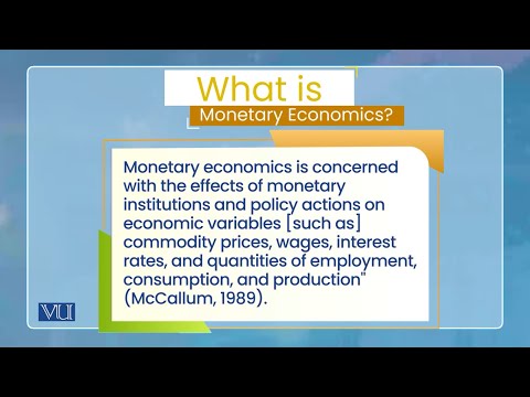 ECO604 | Monetary Economics