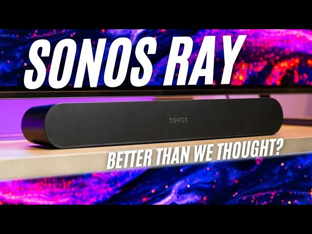 Sonos Ray Review: NOT what we were expecting
