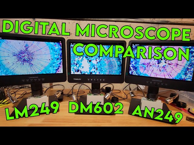 Andonstar AN249 vs Linkmicro LM249 vs TOMLOV DM602 - Digital Microscope Comparison Episode 2