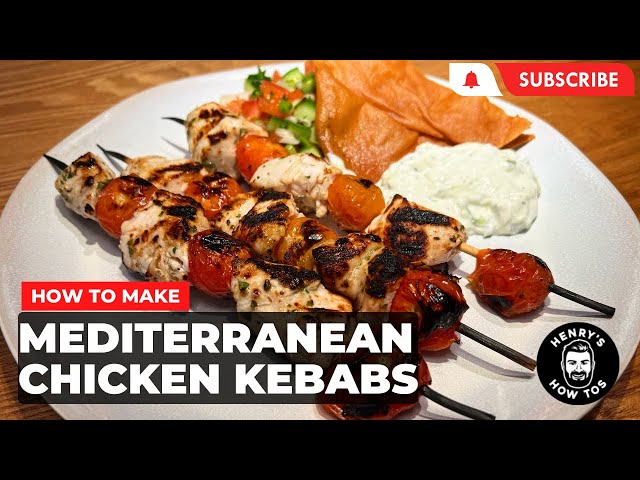 How To Make Mediterranean Chicken Kebabs | Ep 561
