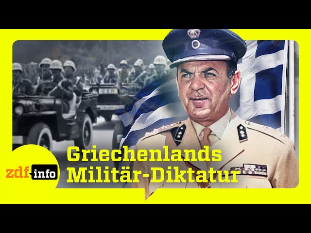 Das Regime der Obristen in Griechenland - Europas vergessene Diktatur | ZDFinfo Doku