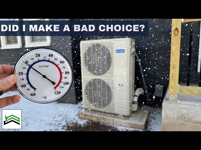Testing A MrCool At Extreme Cold Temps | Will The Hyper Heat Work?