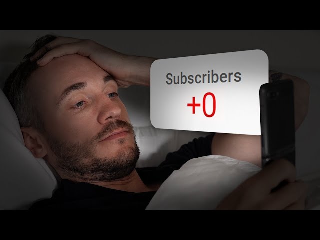 Waking up with NO NEW YOUTUBE SUBSCRIBERS? Try this