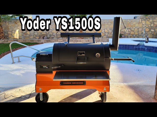 My New Yoder YS1500s Smoker - Assembly & Burn In