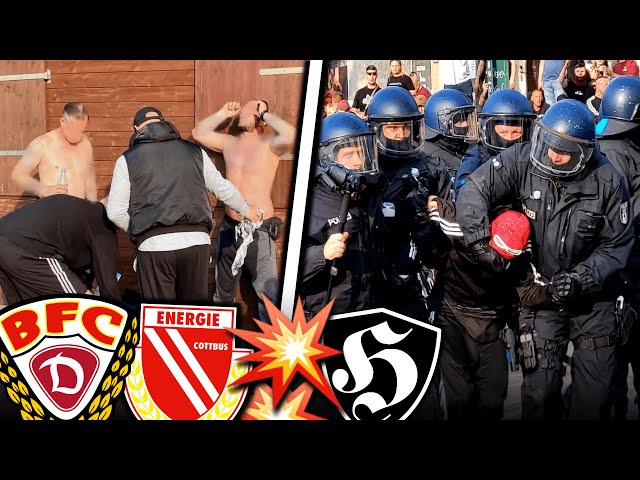 155 verletzte Polizisten, 74 Festnahmen & Jede Menge Ärger... (BFC Dynamo vs. Cottbus)