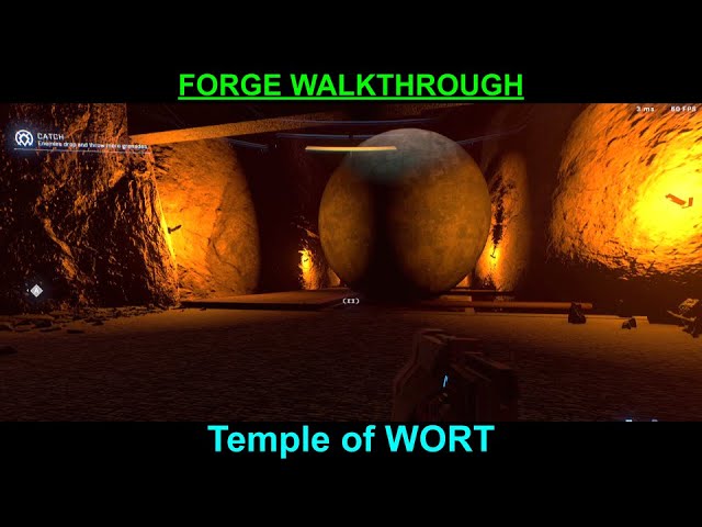 Temple of WORT | Forge Walkthrough (HALO: INFINITE)