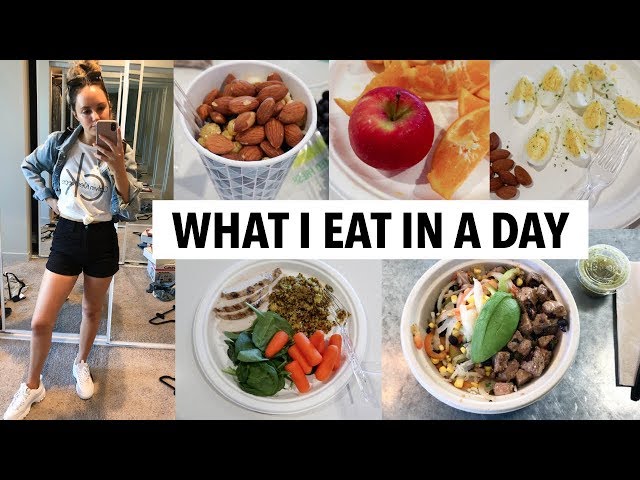 WHAT I EAT IN A DAY 2018 (healthy, no cooking, quick meal ideas)