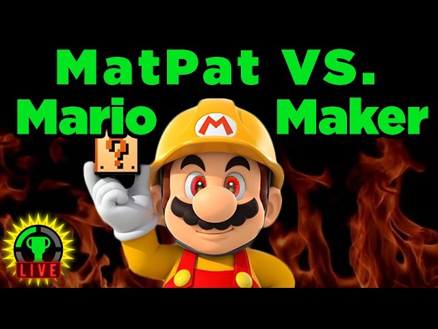 Mario Maker: MatPat vs HARD MODE!