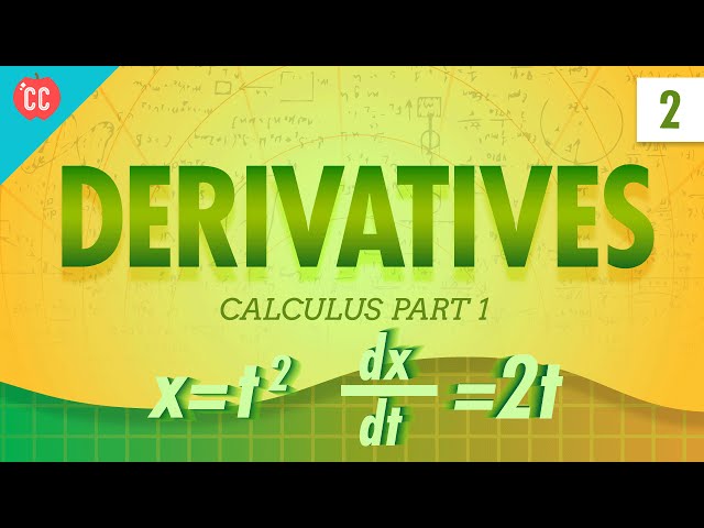 Derivatives: Crash Course Physics #2