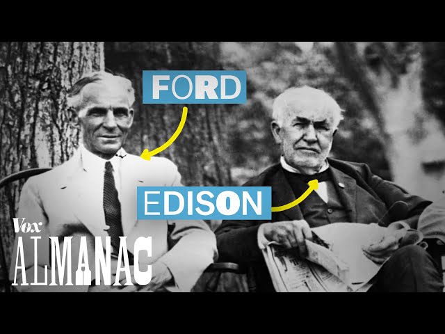 Thomas Edison's road trip with his famous friends