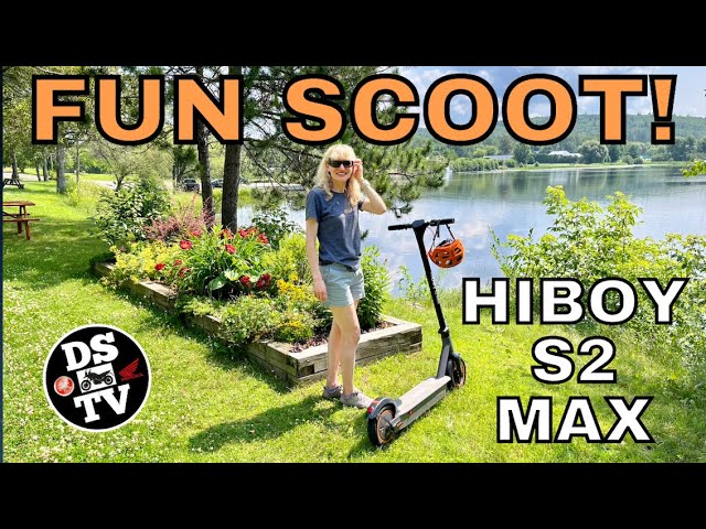 HiBoy S2 Max Electric Scooter - The Smallest Motor Vehicle?