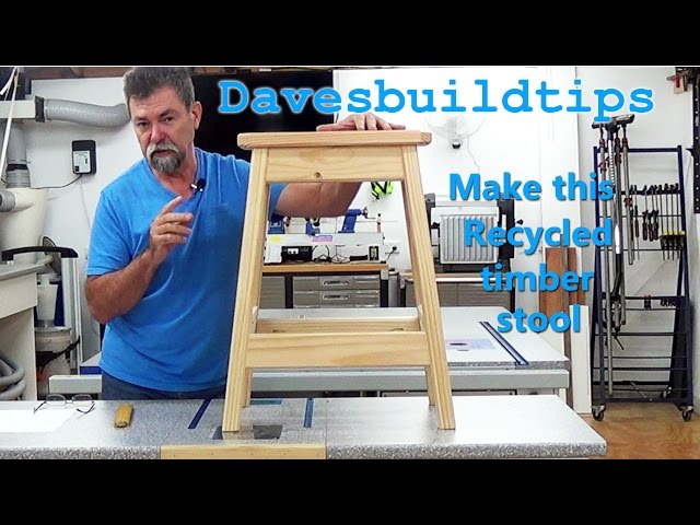 how to | timber stool | dave stanton |  woodworking | kreg pocket hole |