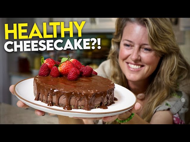 This Healthy Plant-Based Chocolate Cheesecake CHANGED MY LIFE!