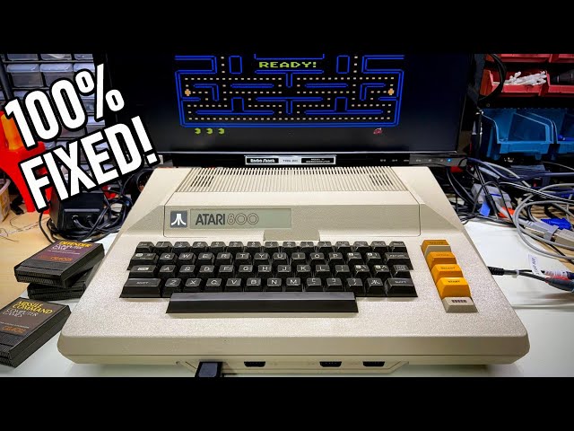 Atari 800 keyboard fix (Mitsumi membrane)