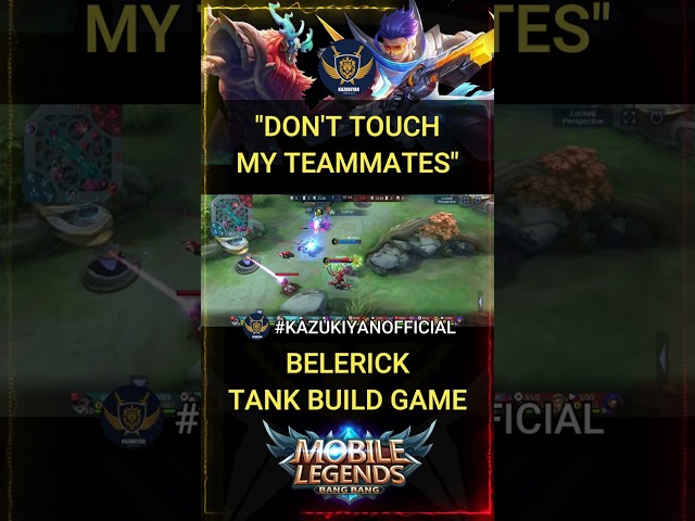 "Ganda Nung Set ni Air Bender" Belerick Tank Protect All Teammates #shortvideo