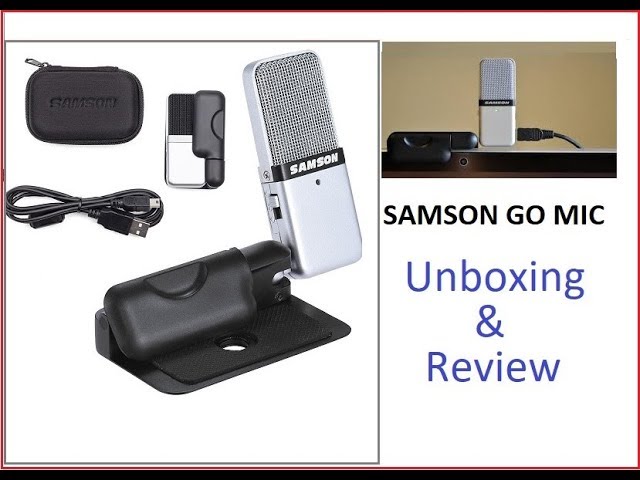 Samson Go Mic - Unboxing & Review
