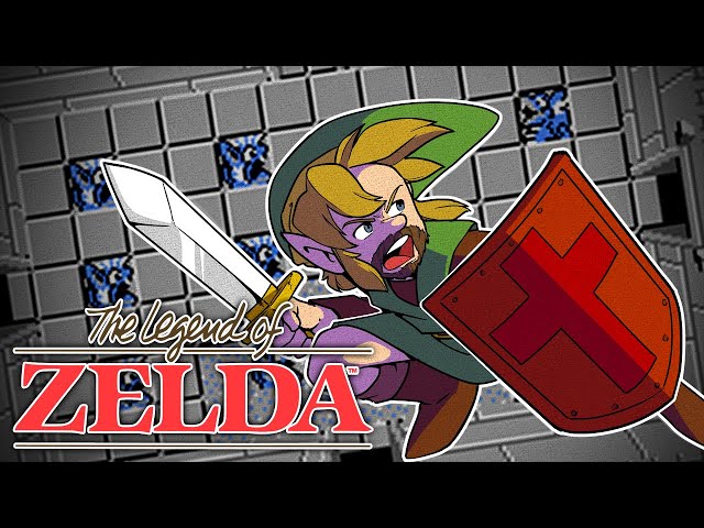 MAX PLAYS: The Legend of Zelda NES...for the 1ST TIME, Completely BLIND! - Part 1