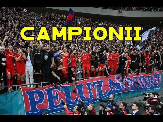 FCSB este noua campioană a României! Titlul, asigurat matematic după 2-1 cu Farul