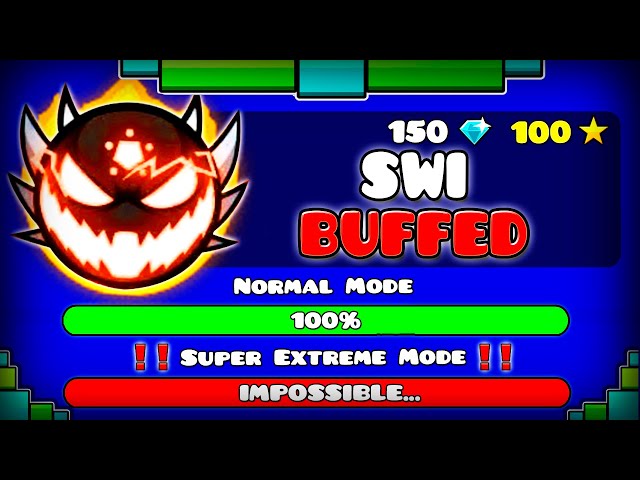 Sonic Wave Infinity BUT it's BUFFED to the MAX!!! - GEOMETRY DASH 2.11