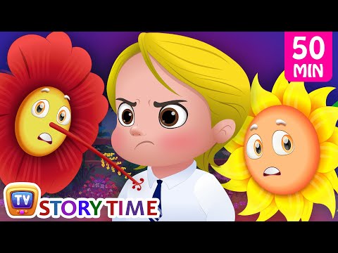 Pinky, The Proud Petunia + More Good Habits Bedtime Stories & Moral Stories for Kids - ChuChuTV