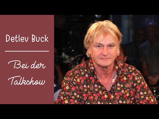 Regisseur Detlev Buck - NDR Talkshow vom 22.07.2022