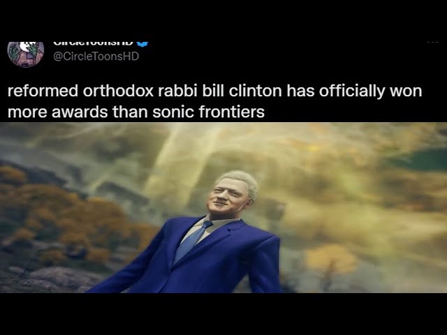 Reformed Bill Clinton wins Game Of The Year
