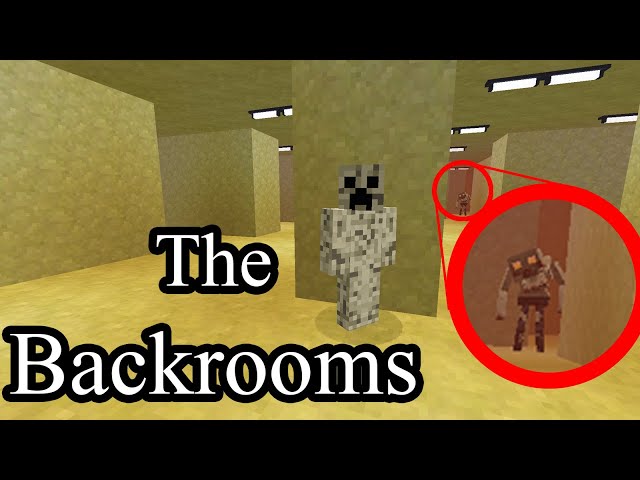 Minecraft CREEPYPASTA: The Backrooms