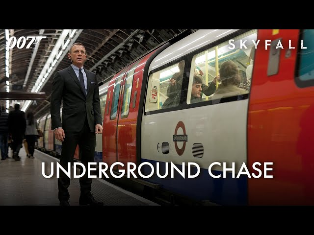 SKYFALL | London Underground – Daniel Craig, Javier Bardem, Ben Whishaw | James Bond