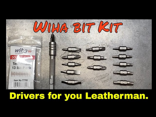 Wiha Bit Kit For Leatherman Multi Tools