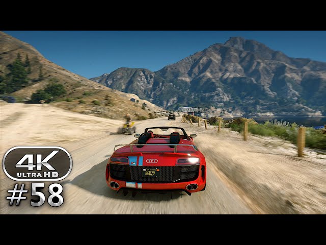 Grand Theft Auto 5 Gameplay Walkthrough Part 58 - PC 4K 60FPS No Commentary