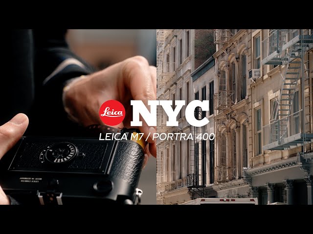 Exploring NYC on Film / Leica M7 & Portra 400