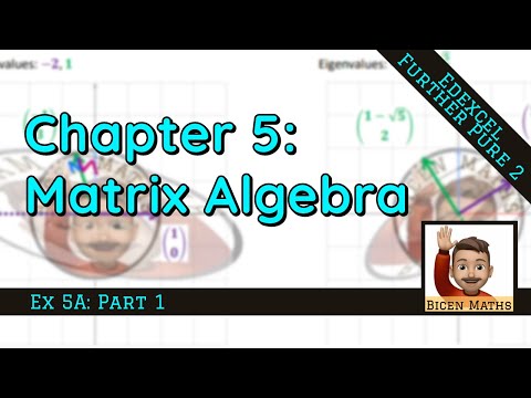 Chapter 5: Matrix Algebra ♾️ (Further Pure 2)