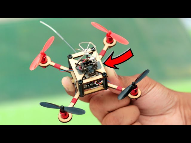 How To Make Drone with Camera At Home (Quadcopter)