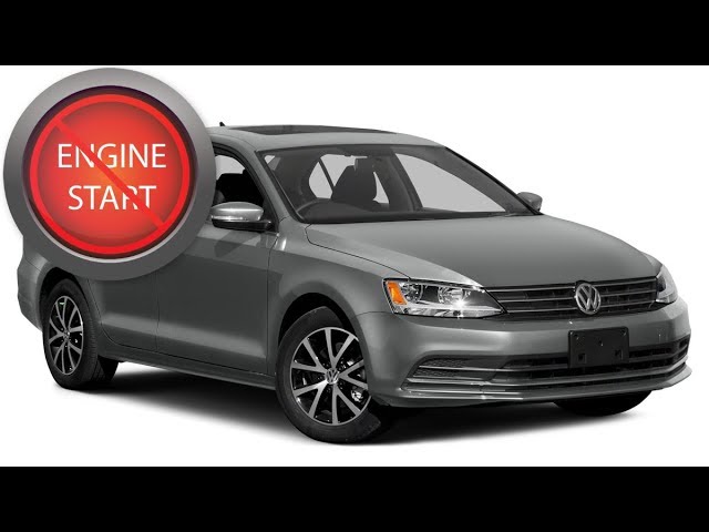 Open and start Volkswagen keyless start models with a dead key fob battery: 2016 Update.