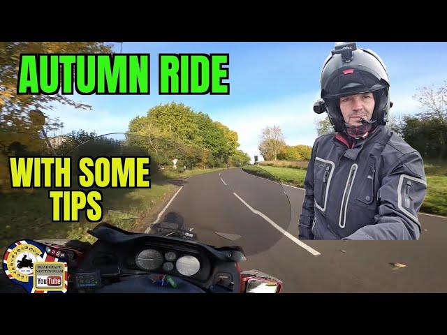 Nice sunny Autumn ride (with some riding tips)